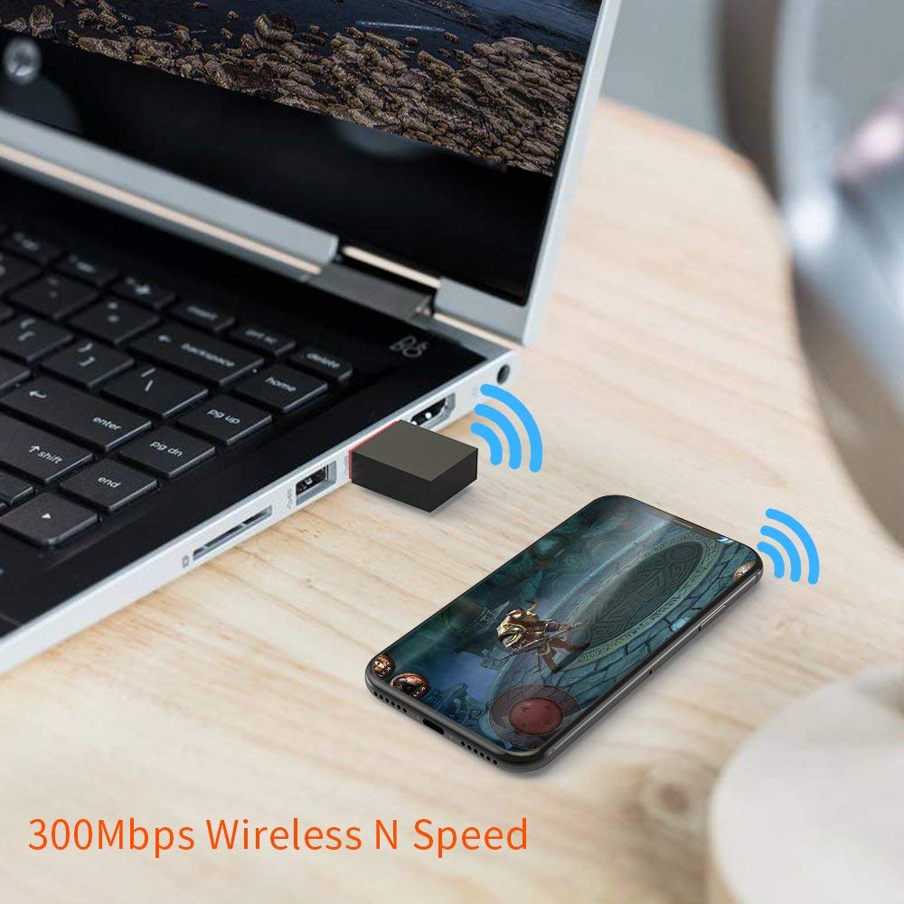 Tenda U3 WiFi Dongle 300Mbps USB Wireless Adapter